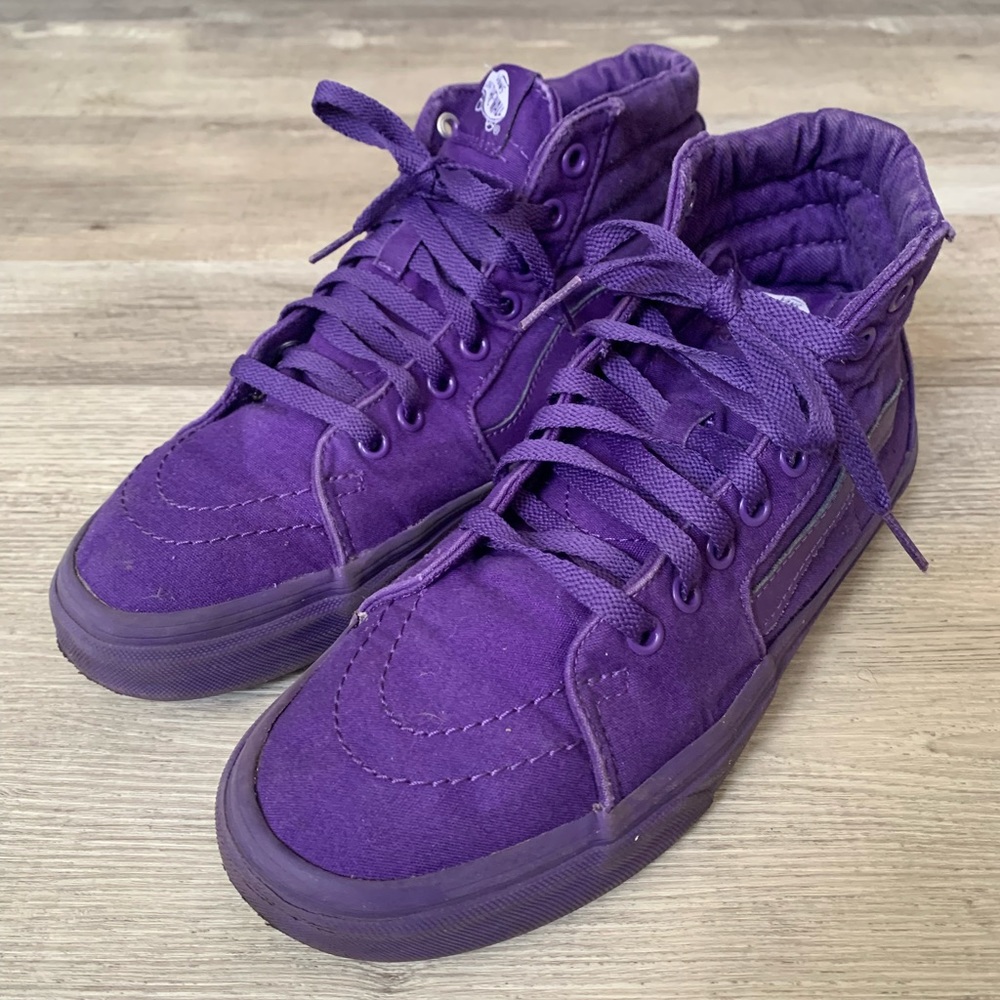 Extremely Purple Men’s Sk8 High Vans
